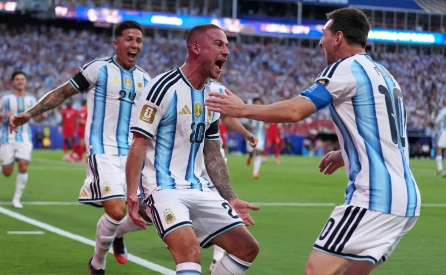 Argentina le tiró la mística a Suiza, le ganó 3-1 y jugará ante Inglaterra