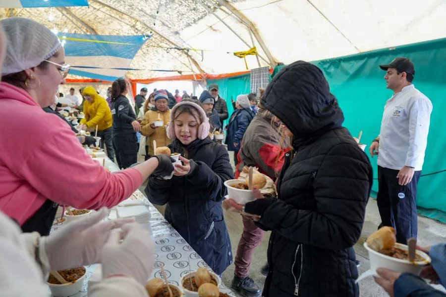Nuevamente el Almuerzo Popular dijo presente
