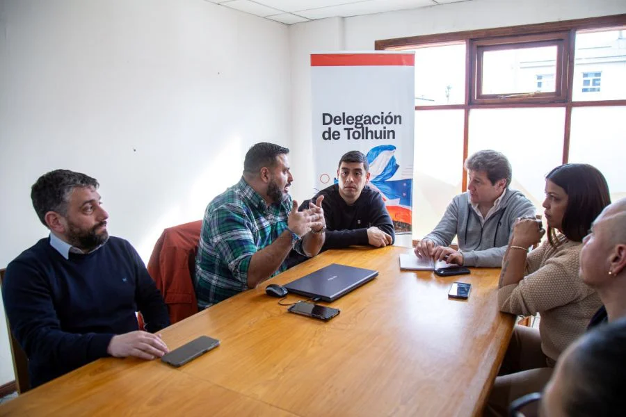 Se llevó adelante una reunión en Tolhuin para planificar el acceso al agua y cloacas