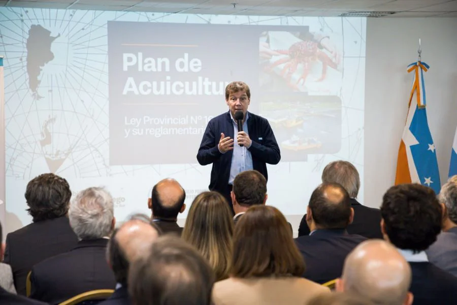 Presentación del plan para el desarrollo acuícola